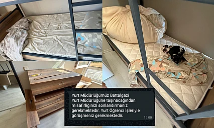 Zorunlu Yurt Değişikliğinde Öğrenciler Seslerini Duyurmaya Çalışıyor