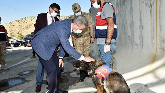 Vali Baruş, Bayram Nedeniyle Yol Kontrol Noktalarını Ziyaret Etti