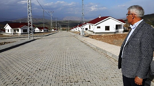 Bulutlu'daki Evlerin Geçici Kabulü Yapıldı