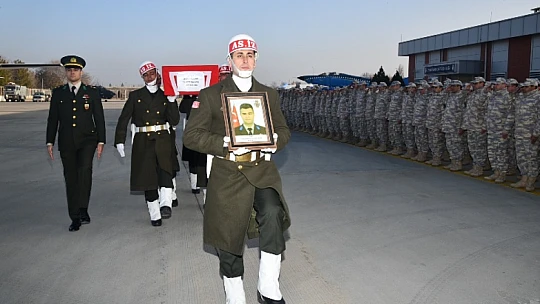 Şehit İs. Asb. Kd. Çvş. Harun Uğur Dualarla Uğurlandı