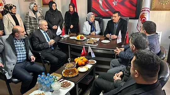 Milletvekili Bülent Tüfenkci, Vatanseverler Derneğini Ziyaret Etti
