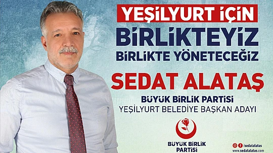 Başkan Adayı Sedat Alataş, 8 Mart Dünya Kadınlar Günü Kutlu Olsun