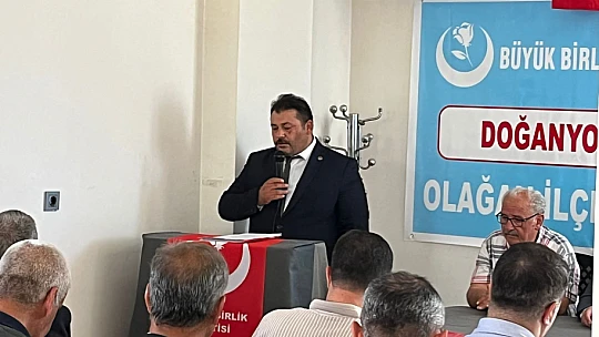 BBP Doğanyol İlçe Kongresi Coşkuyla Gerçekleştirildi