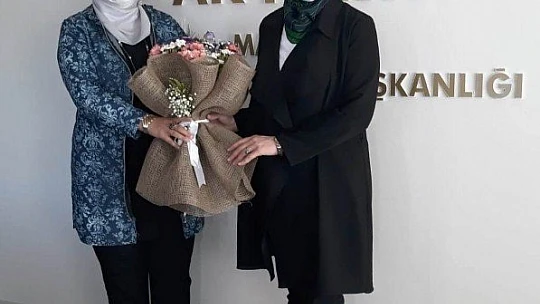 Başkan Alpaslan'dan Başkan Özlem Pelitoğlu'na Hayırlı Olsun Ziyareti