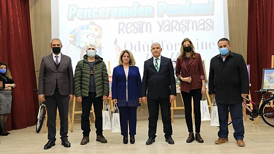 Penceremden Pandemi Resim Yarışması'nın Ödülleri Sahiplerini Buldu