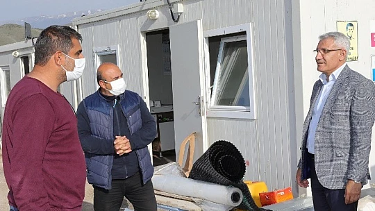 Bulutlu'daki Evlerin Geçici Kabulü Yapıldı