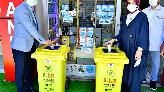 Yeşilyurt'ta Atık İlaçlar Çöpe Gitmeyecek