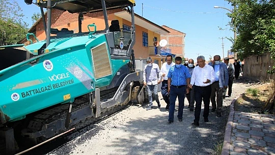 Battalgazi Belediyesi'nden 7 Sokağa 2 Milyonluk Yatırım