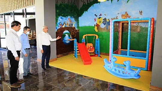 Yeşilçam Sosyal Tesislerinde Son Rötuşlar Yapılıyor