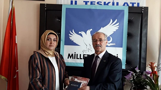 Başkan Ayşe Alpaslan'dan Millet Partisine Ziyaret