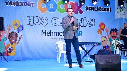  İlyas Mahallesindeki Yeşilyurt Çocuk Şenliği, Renkli Anlara Sahne Oldu