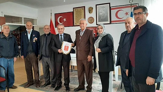 Vatanseverler Derneğinden Türkiye Muharip Gaziler Derneğine Ziyaret