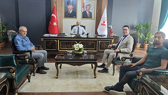 Başkan Dağ: Kaymakamımız Sungur'un Çalışmalarını Takdir Ediyoruz