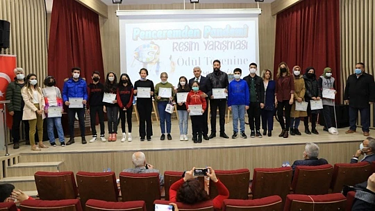 Penceremden Pandemi Resim Yarışması'nın Ödülleri Sahiplerini Buldu