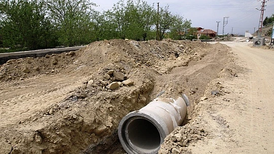 Başkan Güder, Orduzu'daki Alt Yapı Çalışmalarını İnceledi