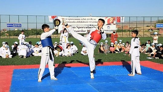 Yaz Spor Kurslarının Açılış Töreni Düzenlendi