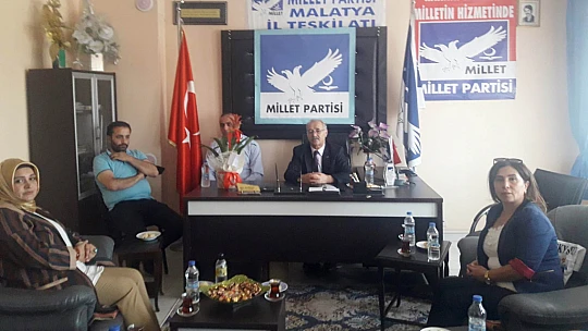 Başkan Ayşe Alpaslan'dan Millet Partisine Ziyaret
