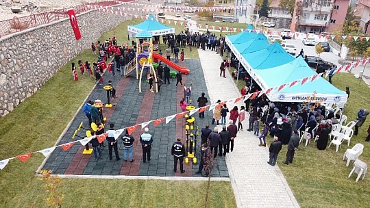 Battalgazi'ye 5 Bin Metrekarelik Yeni Bir Park Daha Kazandırıldı