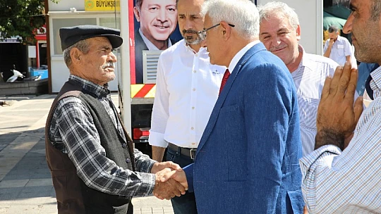 Başkan Güder, Mesaiye Esnaf Ziyaretiyle Başladı