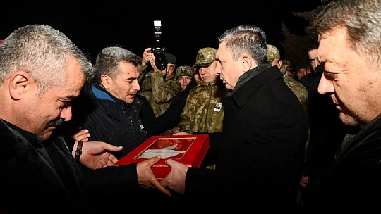 Şehit İs. Asb. Kd. Çvş. Harun Uğur Dualarla Uğurlandı