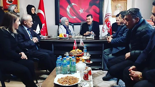 Milletvekili Bülent Tüfenkci, Vatanseverler Derneğini Ziyaret Etti