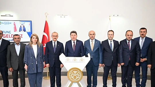 Adalet Bakanı Yılmaz Tunç Malatya Bölge Adliye Mahkemesi Temel Atma Törenine Katıldı