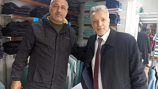 Başkan Adayı Sedat Alataş, Bizler Her zaman Esnafımızın Yanında Olacağız