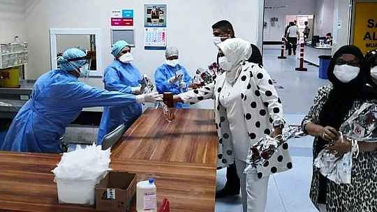 Başkan Alpaslan, Sağlık Çalışanlarımızı Destekliyoruz