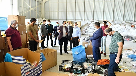 Yeşilyurt Belediyesi Ambalaj Atığı Toplama Ayırma Tesisi