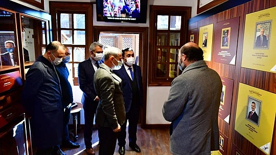 Çınar, (Dap) Bölge Kalkınma İdaresi Başkanı Demirdöğen'i Ağırladı