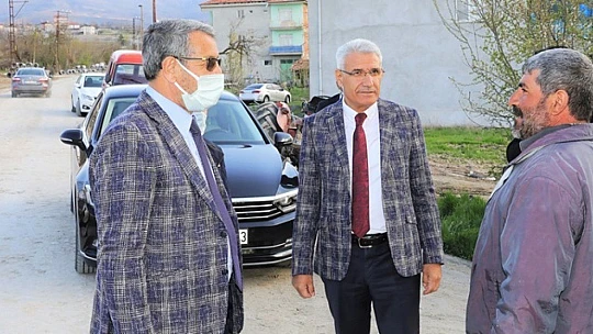Başkan Güder, Ekiplerin Orduzu'daki Çalışmalarını İnceledi