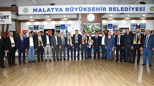 Başkan Mehmet Çınar İstanbul'da ki 4.Malatya Tanıtım Günlerine Katıldı