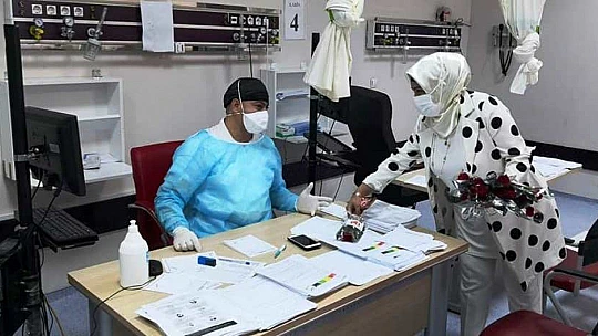 Başkan Alpaslan, Sağlık Çalışanlarımızı Destekliyoruz