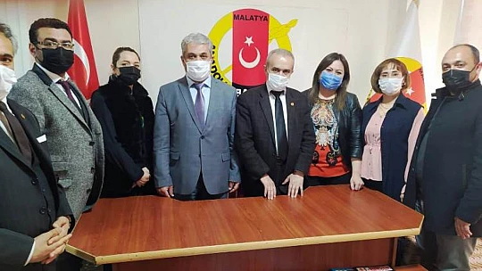 DEVA Partisi Yeşilyurt İlçe Başkanlığı'ndan Anadolu Basın Birliği'ne Ziyaret