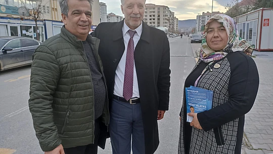 Başkan Adayı Sedat Alataş, Bizler Her zaman Esnafımızın Yanında Olacağız
