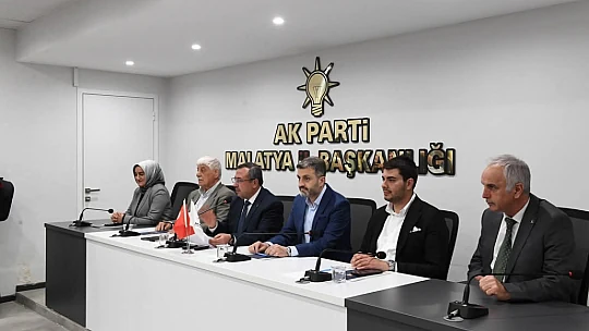 AK Parti Malatya İl Başkanı Ali Bakan Görevine Başladı