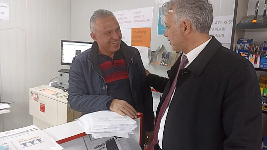 Başkan Adayı Sedat Alataş, Bizler Her zaman Esnafımızın Yanında Olacağız
