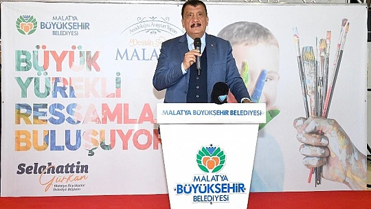  'Büyük Yürekli Ressamlar Buluşuyor' Programı Gerçekleştirildi