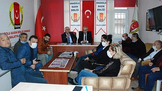 DEVA Partisi İl Yönetimi'nden Anadolu Basın Birliği'ne Ziyaret