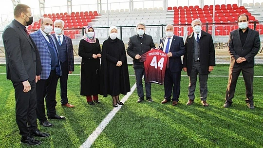 Milletvekili Çalık ve Başkan Güder, Gençlik Yatırımını İnceledi