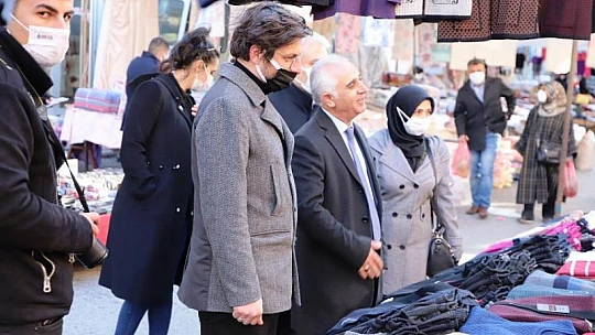 DEVA Partisi Esnafın Derdini Dinledi