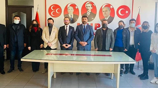 MHP Malatya Teşkilatından Yoğun Ziyaret Trafiği Devam Ediyor