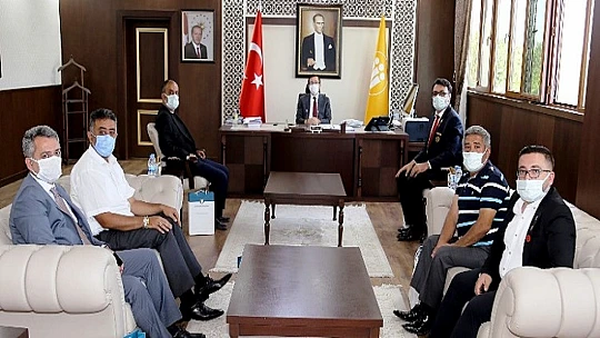 Başkan Gözükara'dan Rektör Kızılay'a Ziyaret