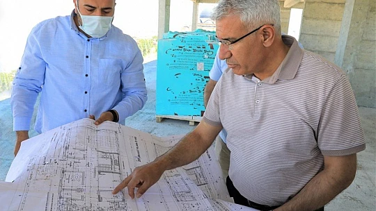 Başkan Güder, Kütüphanemizi Kısa Sürede Gençlerimizin İstifadesine Sunacağız