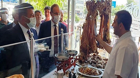 CHP Ekonomi ve Esnaf Masası Heyeti Siirt'te
