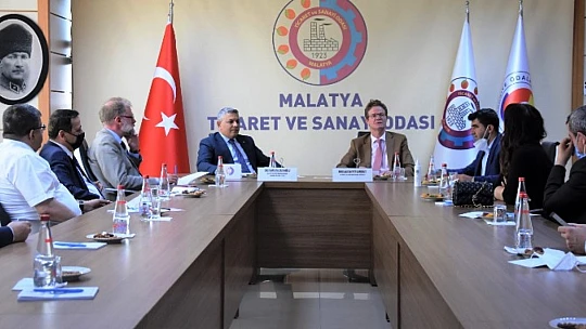 Büyükelçiden Malatya TSO'ya Ziyaret