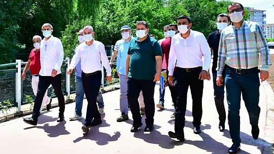 Başkan Çınar, Horata Deresinin Etrafına Yeni Bir Yaşam Alanı Kuruyoruz