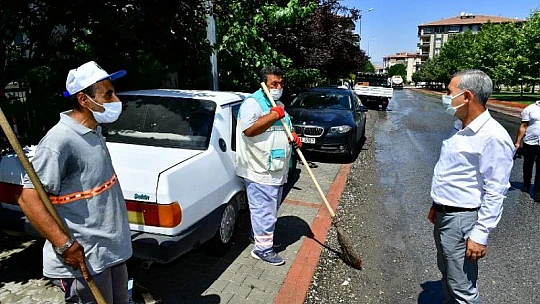 Başkan Çınar, Abdulgaffar Ve Aşağıbağlar Mahallelerindeki Temizlik Çalışmalarını