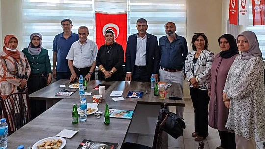 Vatanseverler Derneğinden BBP Yeşilyurt İlçe Başkanlığına Ziyaret