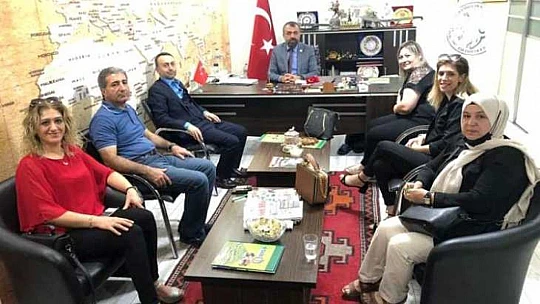 Başkan Maskar'dan Başkan İhsan Akın'a Ziyaret